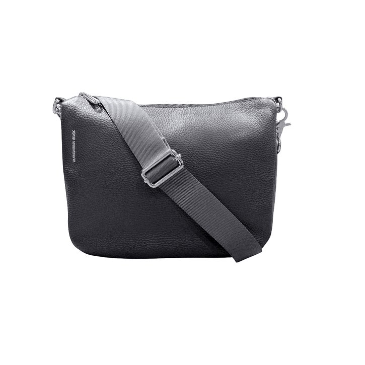 MANDARINA DUCK MELLOW LEATHER Handtasche nero